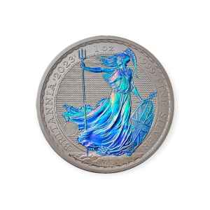 hologram Britannia 1oz silver coin