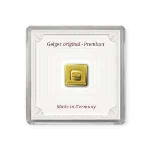 Gieger Original 1g Gold Bar