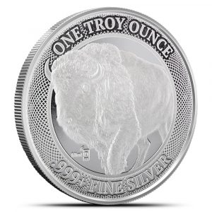 1oz MintID Buffalo Silver Round