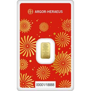 2025 Argor-Heraeus Lunar Snake 1g Gold Bar – Order Now