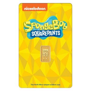 SpongeBob SquarePants 1g Gold Bar