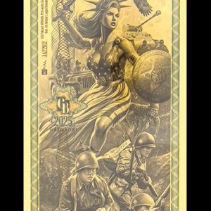 100 Oklahoma Goldbacks, Aurum Gold Foil Note 24k