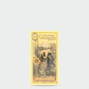 2 Oklahoma Goldbacks, Aurum Gold Foil Note 24k