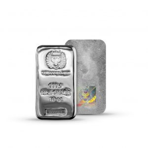 Germania Mint 10oz Cast Silver Bar | 999.9 Fine – Next Day Bullion