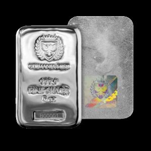 Germania Mint 5oz Cast Bar