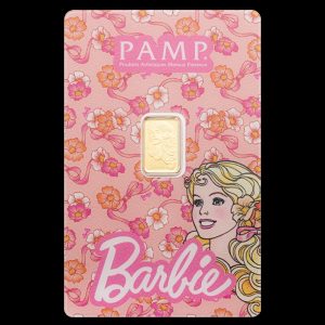 Pamp 1g Pure Gold Bar - Iconic Barbie