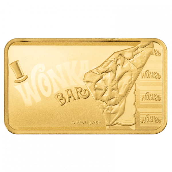 Pamp 5g Willy Wonka Chocolate Design Pure Gold Bar 2025 - Image 3