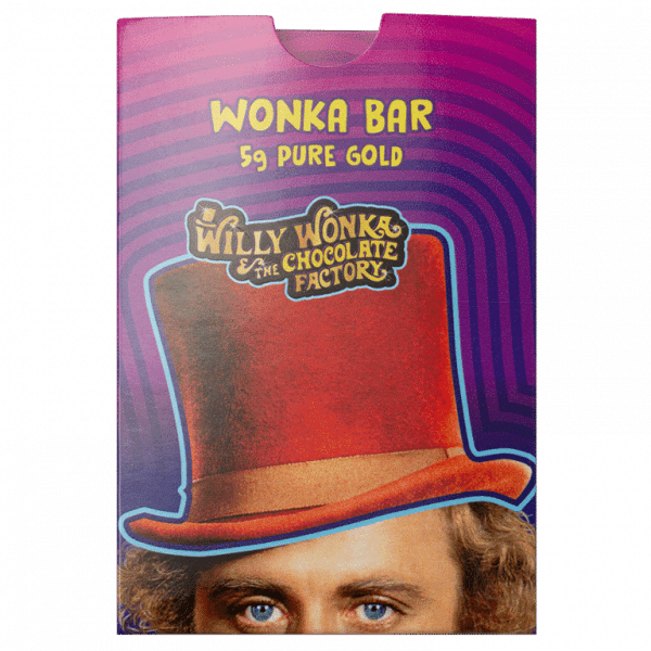 Pamp 5g Willy Wonka Chocolate Design Pure Gold Bar 2025 - Image 4