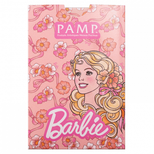 Pamp 1g Pure Gold Bar - Iconic Barbie - Image 3