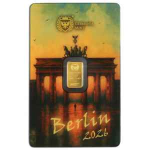 2026 Germania Mint Berlin 1g Gold Bar