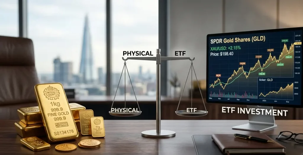Physical Gold vs ETF